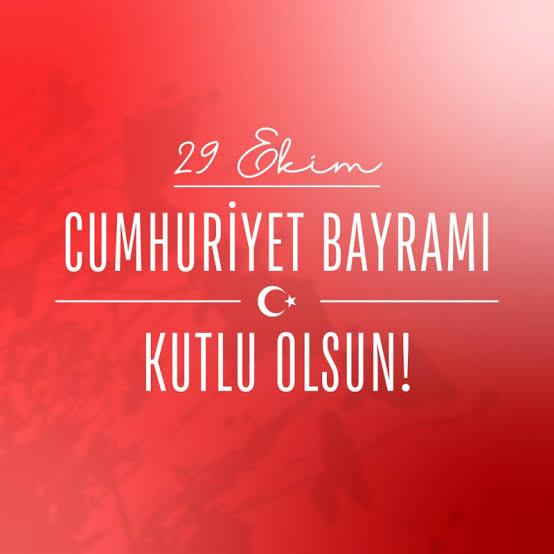 Vali Yardımcımız ve Kaymakam Vekilimiz Faik ARICAN'ın "29 Ekim Cumhuriyet Bayramı" Mesajı